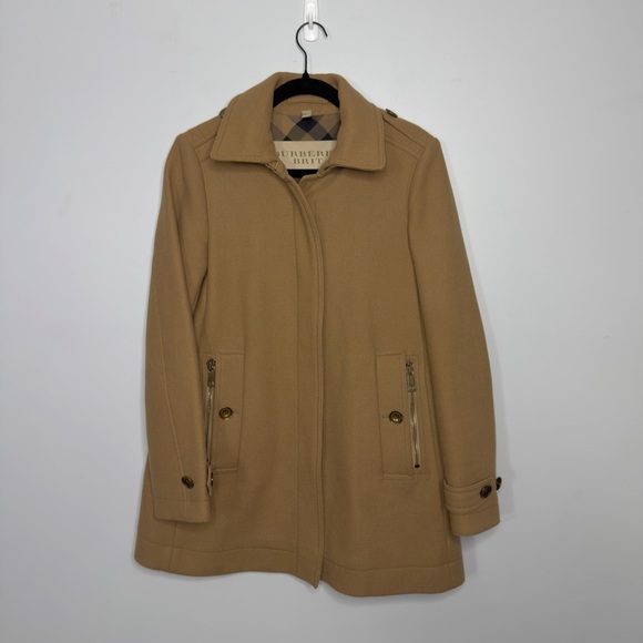 Burberry Elmsby Wool Coat - Picture 1 of 9